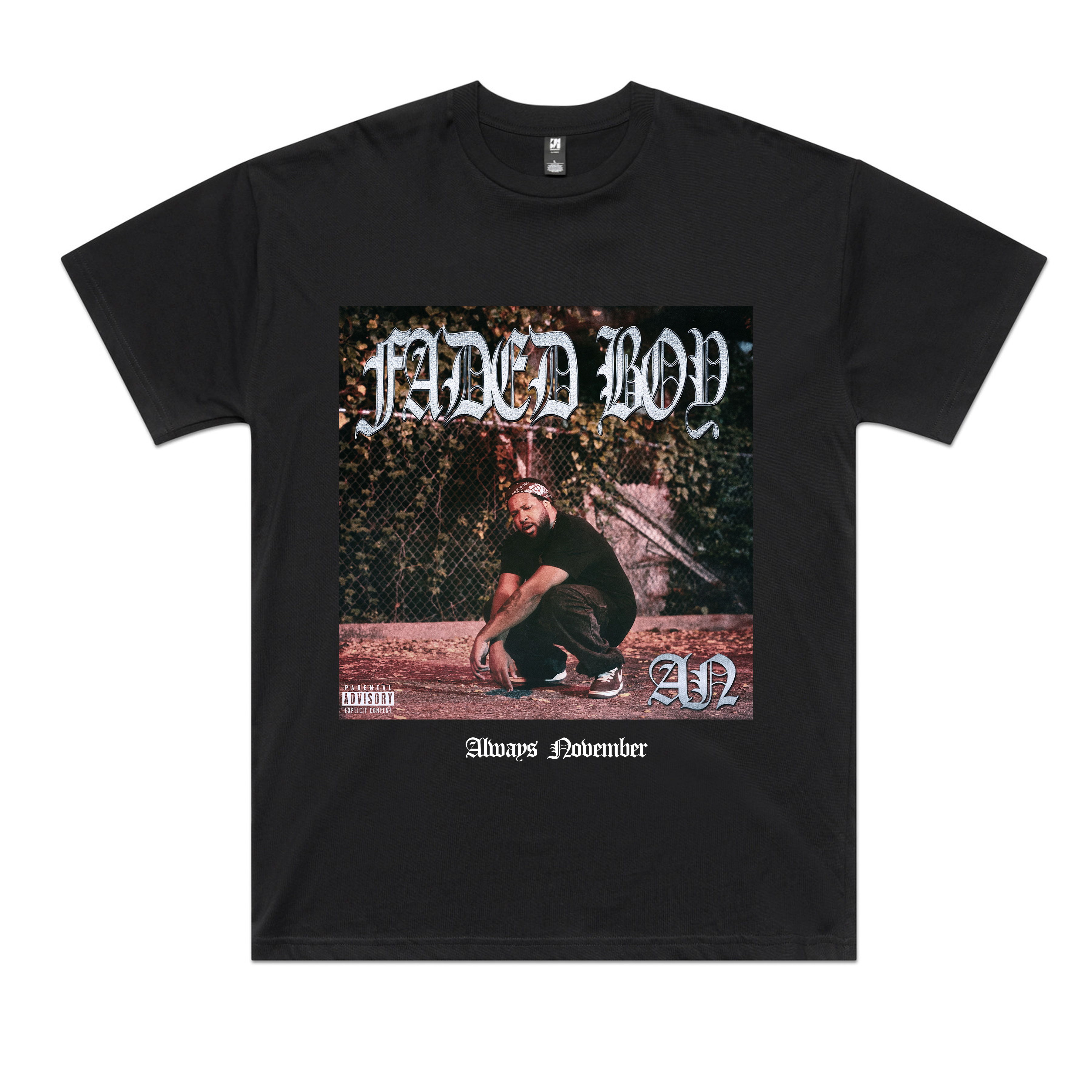 Faded Boy Cover Art T-Shirt