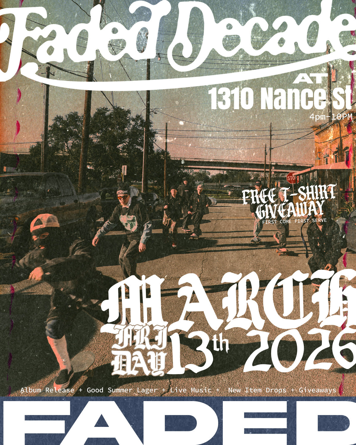 Faded Friday the 13th