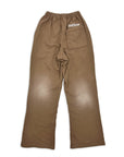 Classic Flared Sweatpants (Faded Brown)