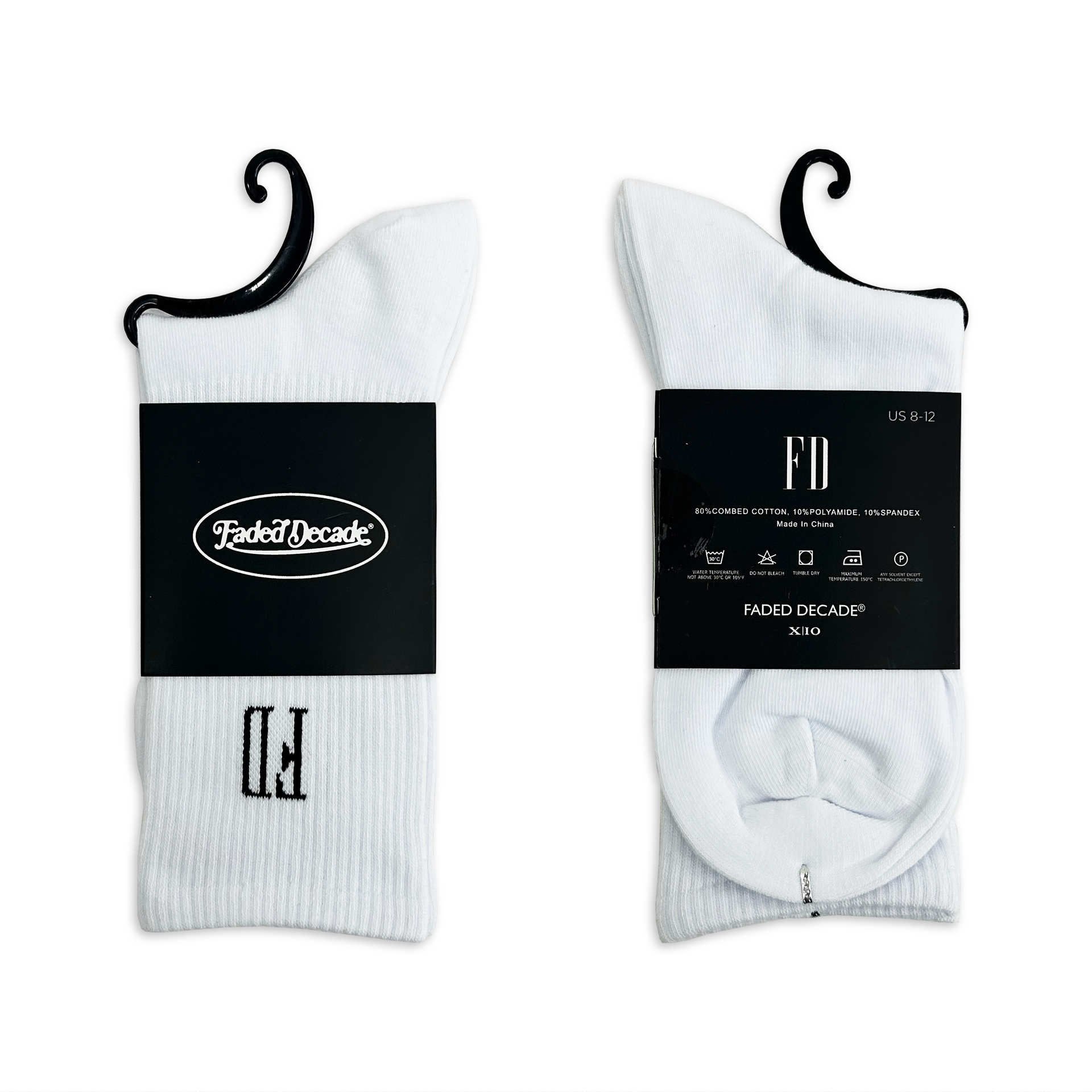 FD Socks (White)