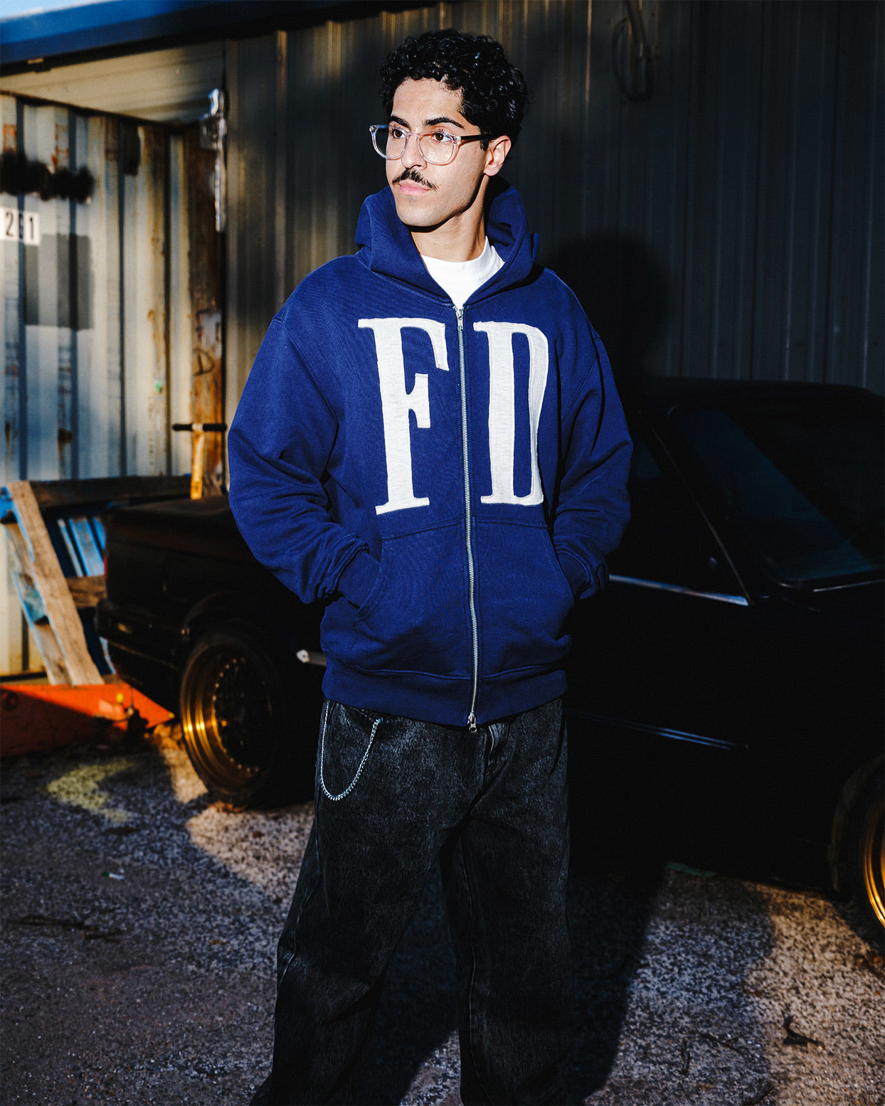 FD Zip Up Hoodie